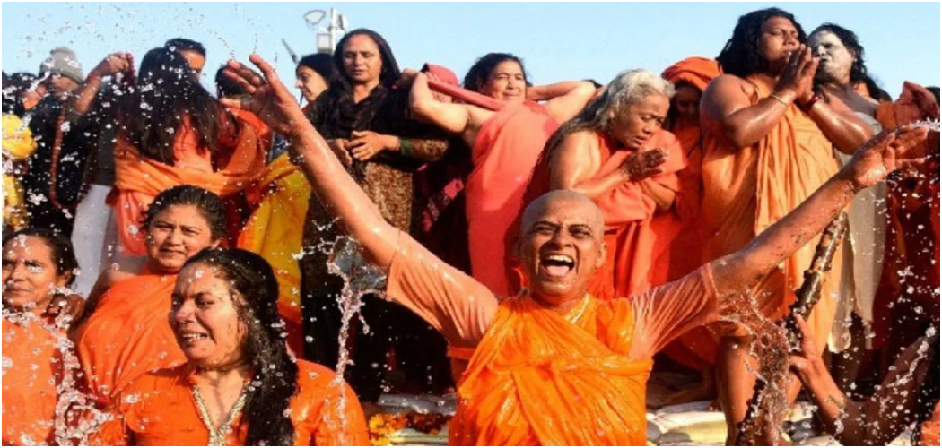 Female Naga Sadhu